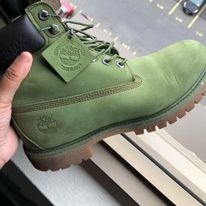 Men’s Forest Green Timberland Boots